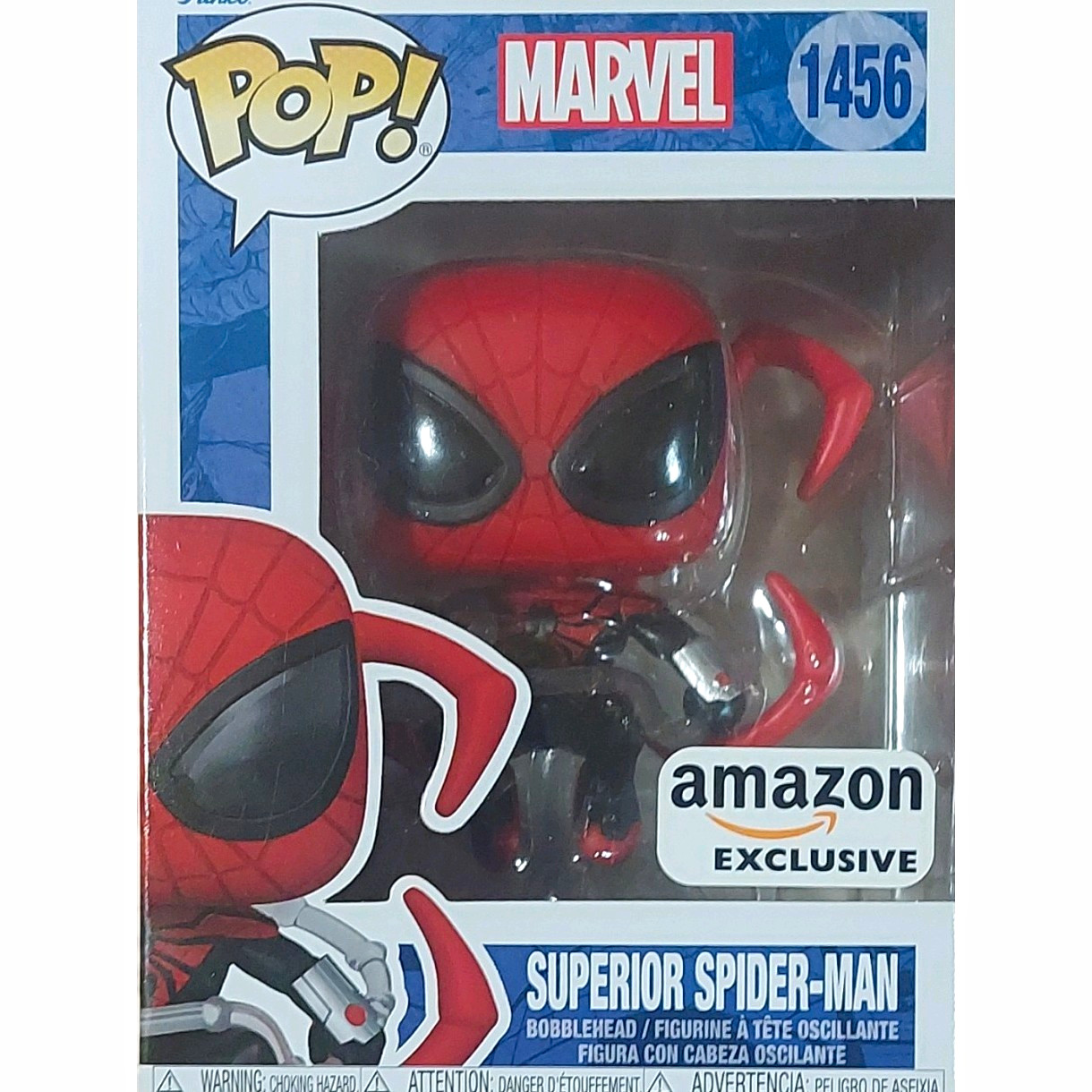 Funko Pop Marvel Superior Spider-Man Vinyl Amazon Exclusive #1456