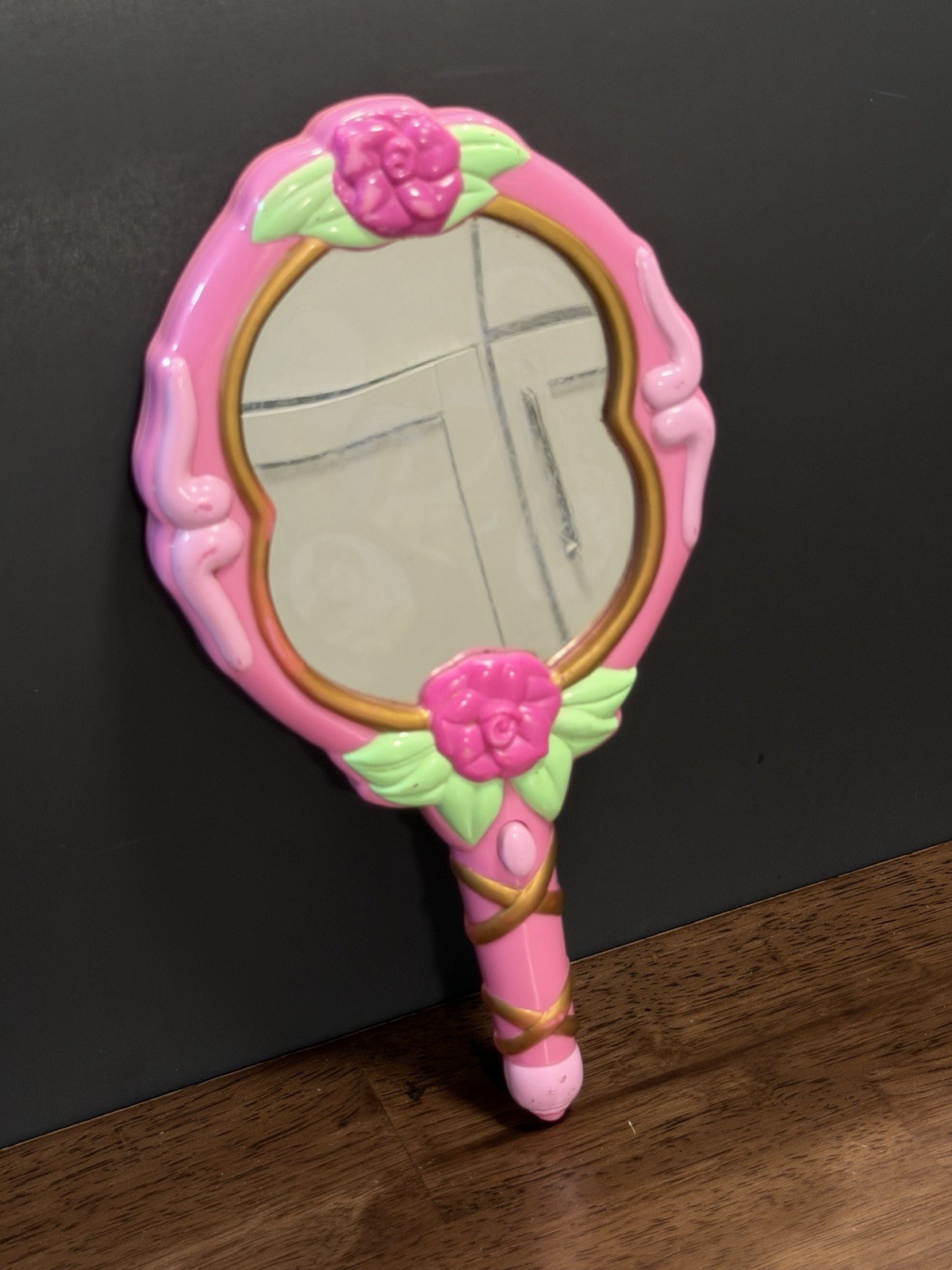 Vintage 1990s Disney’s Beauty and the Beast Belle Talk N View Magic Mirror WORKS