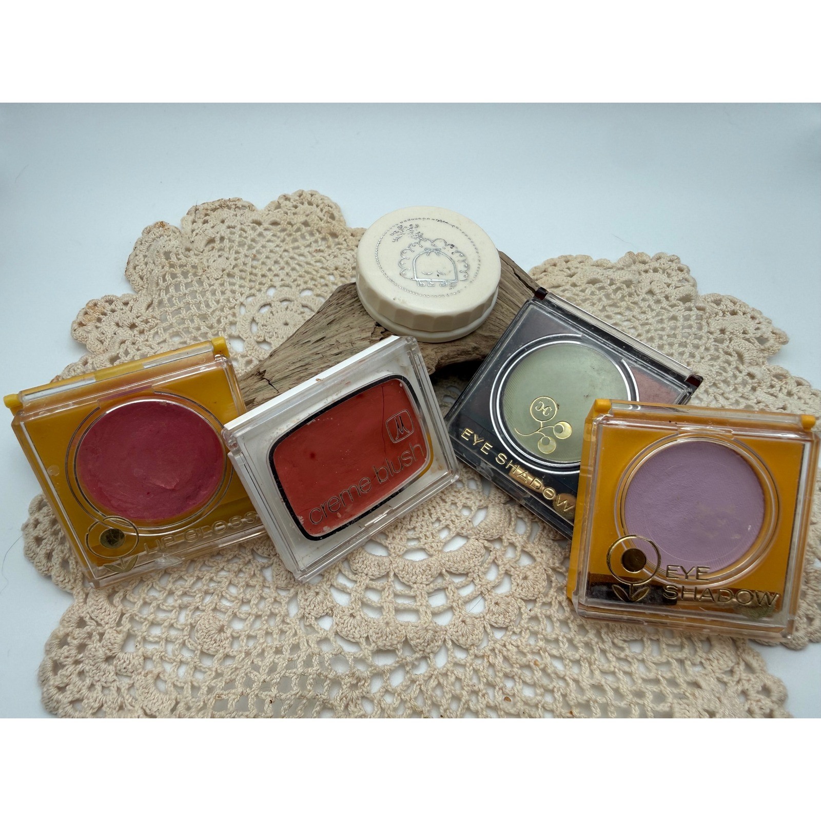 Vintage Makeup Lot Maybelline Fresh Lovely Constance Carroll Luft-Tangee Prop