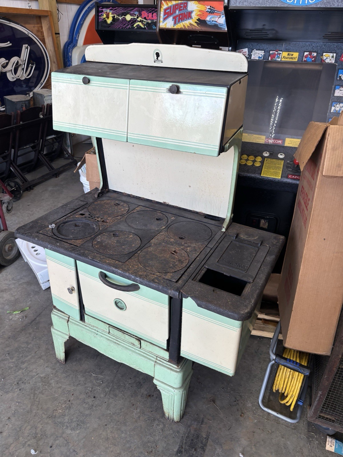 Antique Modern Maid Wood/Coal Cook Stove – Tennessee Stove Works-