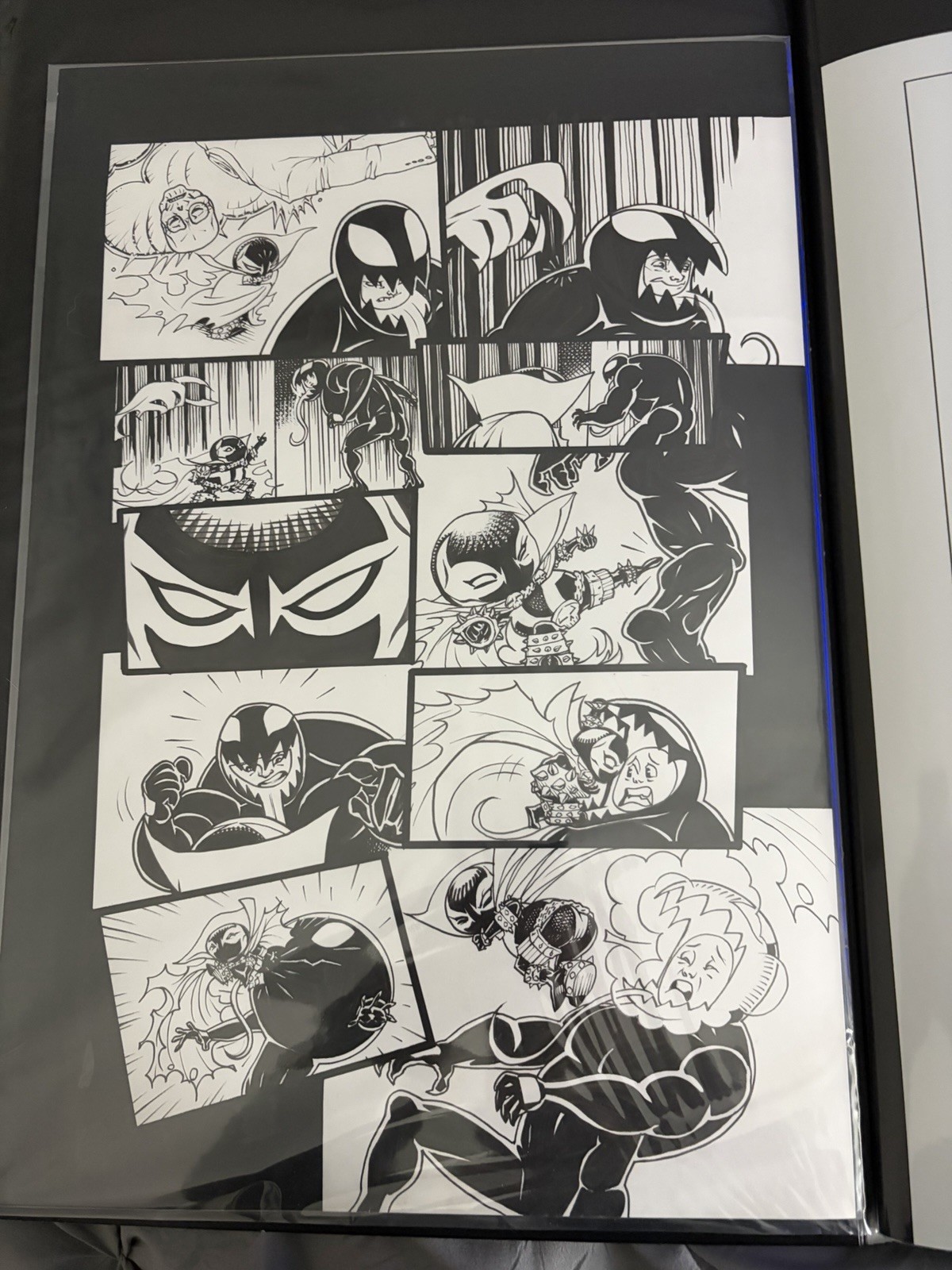 Spawn Kills The Universe Again Interior OA With Venom
