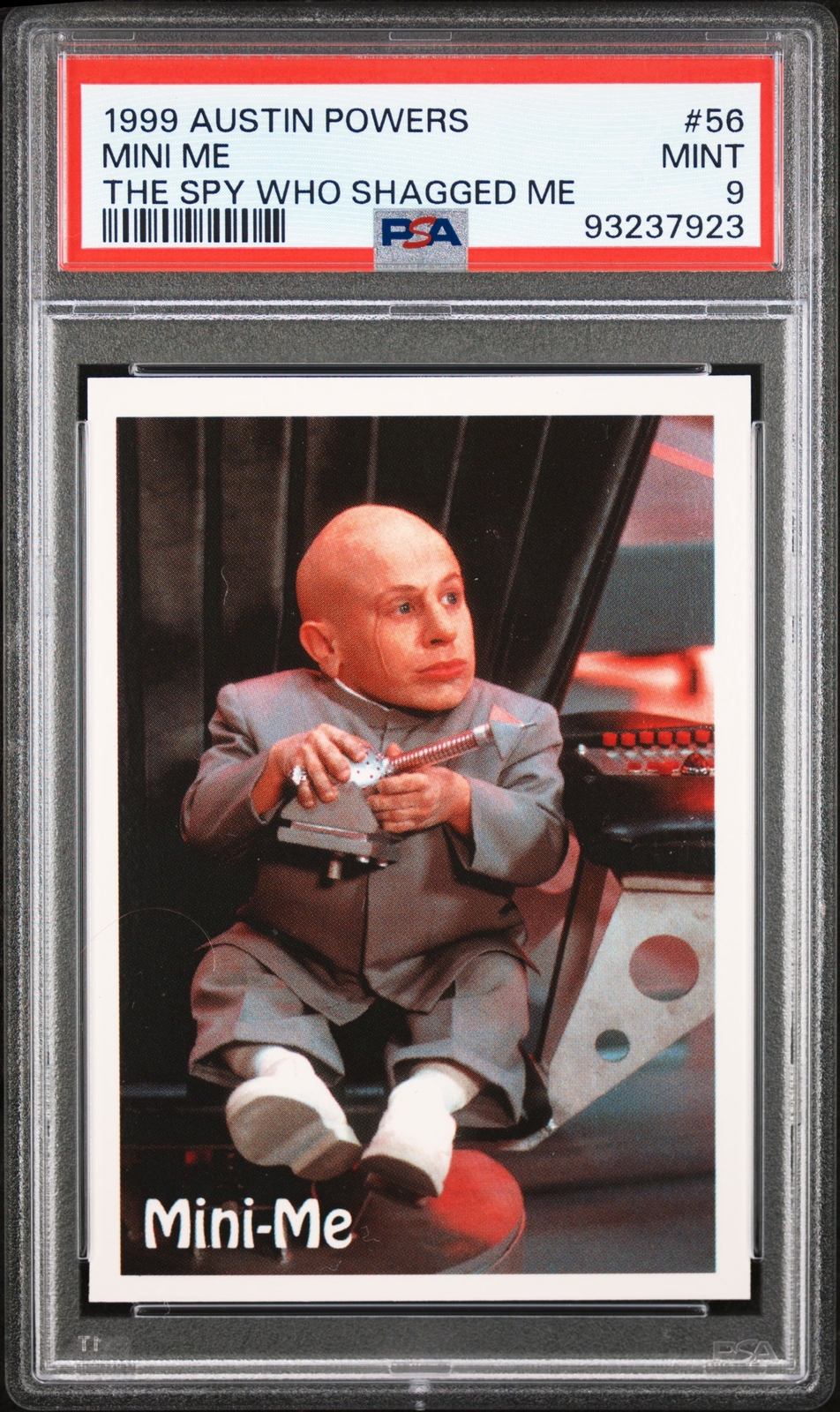 VERNE TROYER MINI-ME ROOKIE 1999 Austin Powers PSA 9 - POP 3 NONE HIGHER