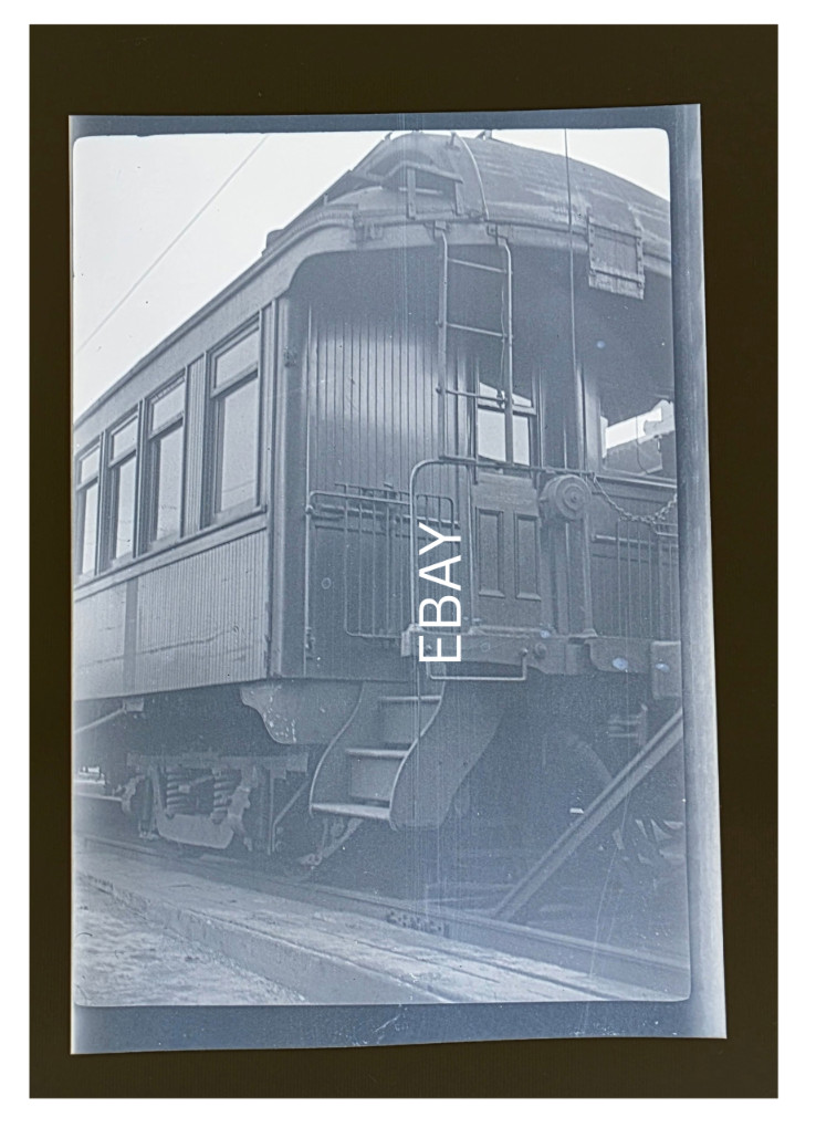 c1933 New Haven PW&B Electric Passenger Car Providence RI Photo Negative