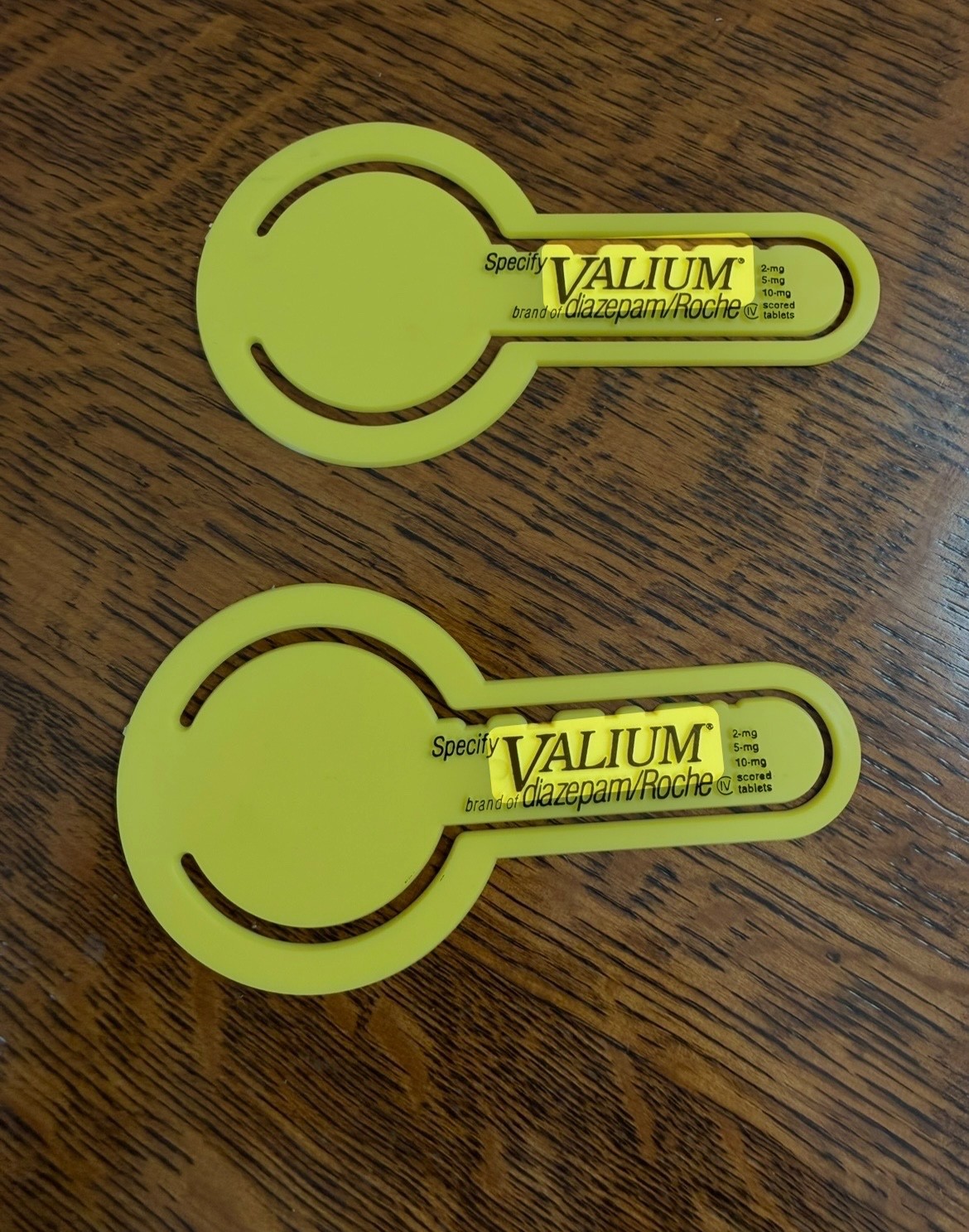 vintage promotional Roche Pharmacmaceutical VALIUM Paper Clip