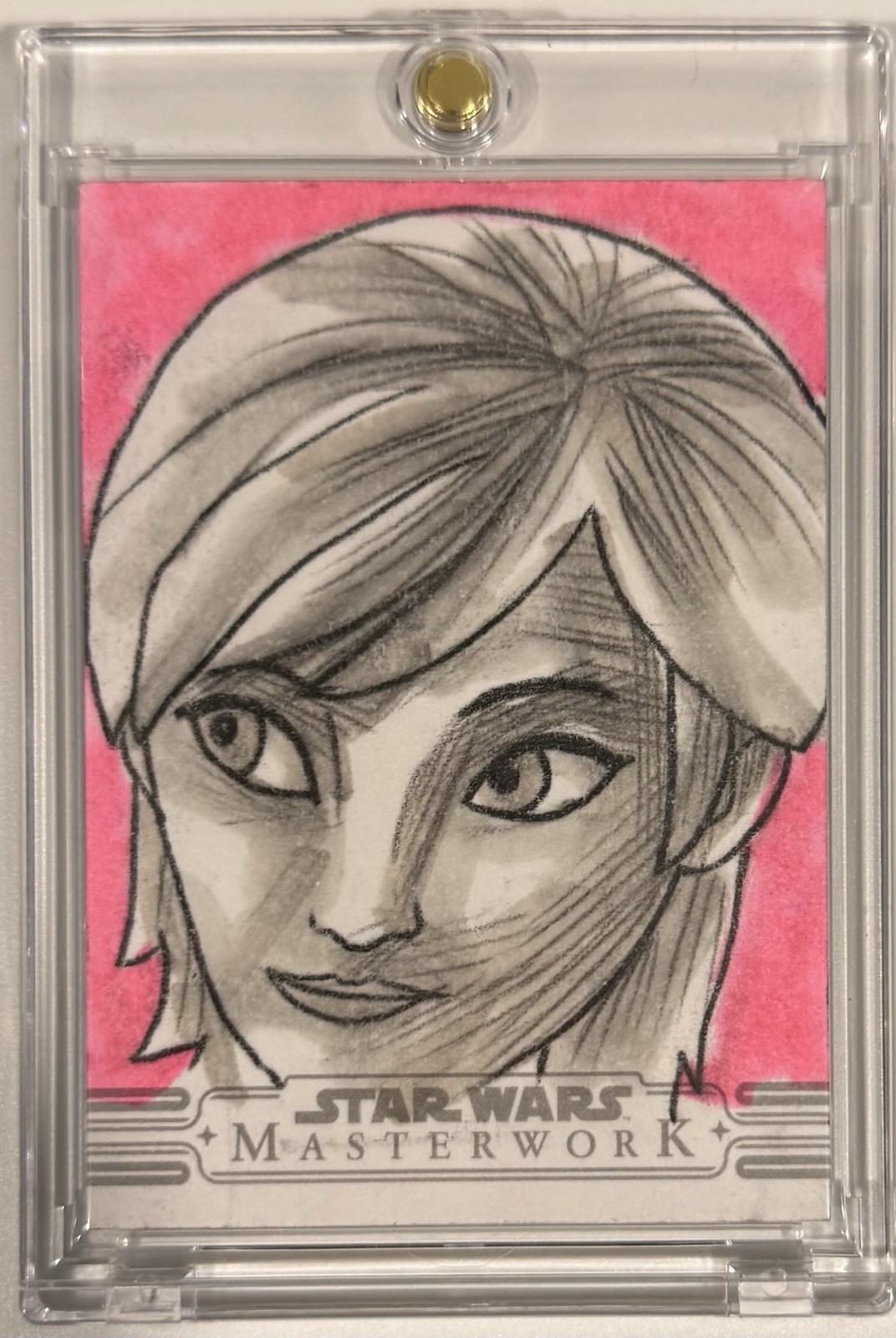 Sabine Wren 1/1 Sketch by Jeffrey C. Benitez 2025 Topps Star Wars Masterwork