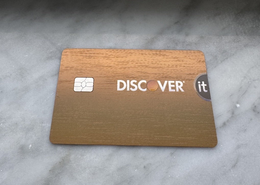 Discover IT Copper Card. Canceled. Collectable.