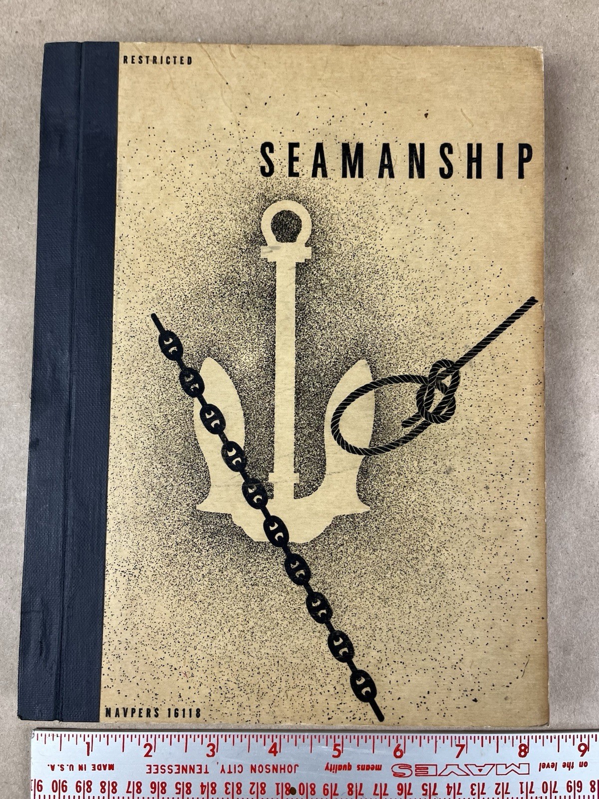 United States Navy / SEAMANSHIP 1944, Restricted NAVPERS 16118