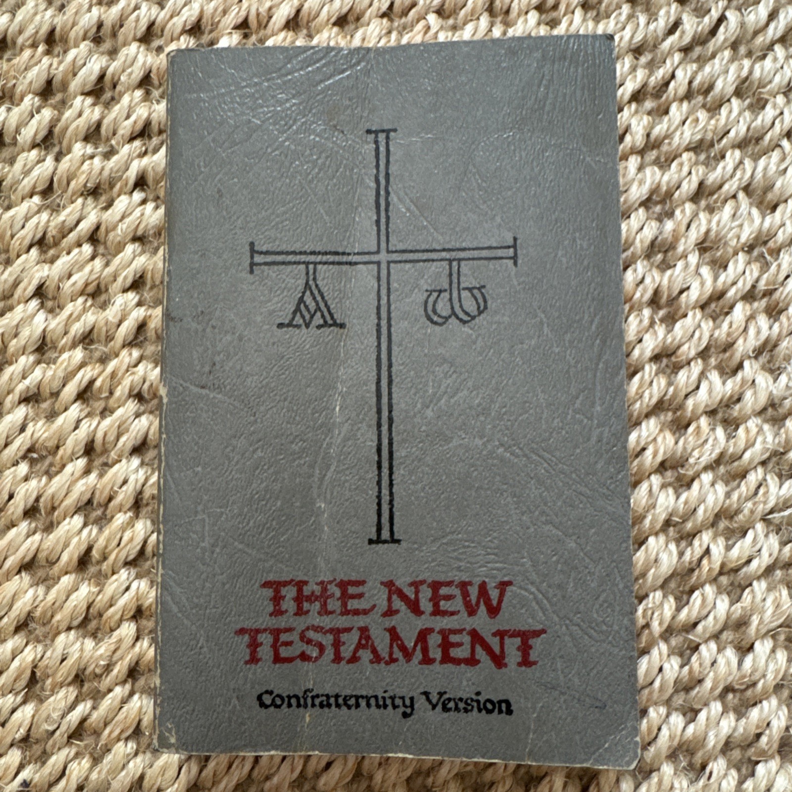 VTG 1960 The New Testament Confraternity Version The Benziger Brothers Numbered