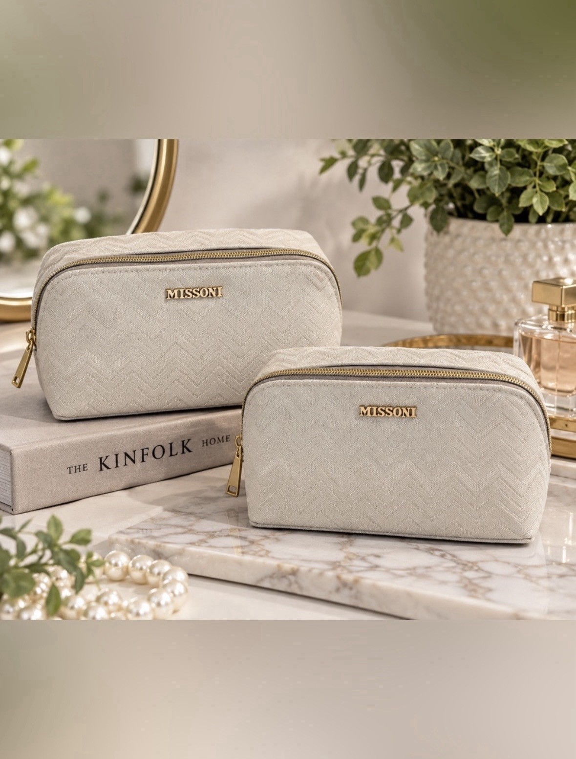 Missoni Set Of 2 Delta One® First Class Amenity Kit New Sealed White