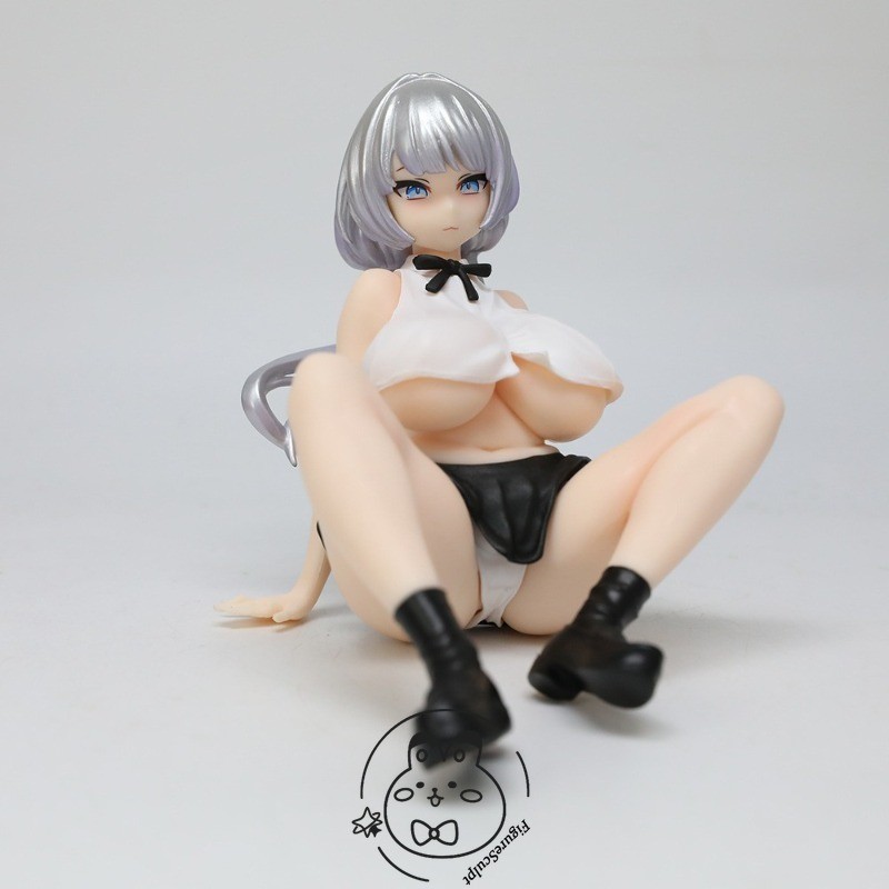 Anime School Girl PVC Figure Statue 11cm Collectible Model Toy No Box