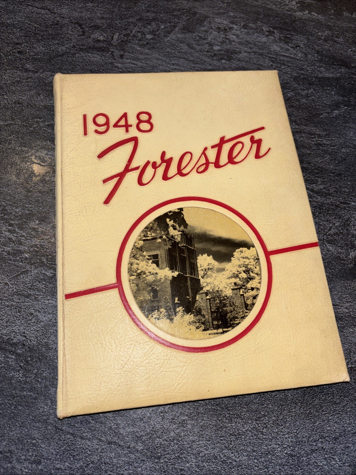Vintage University Yearbook College Lake Forest Illinois 1948 Forester LOC G