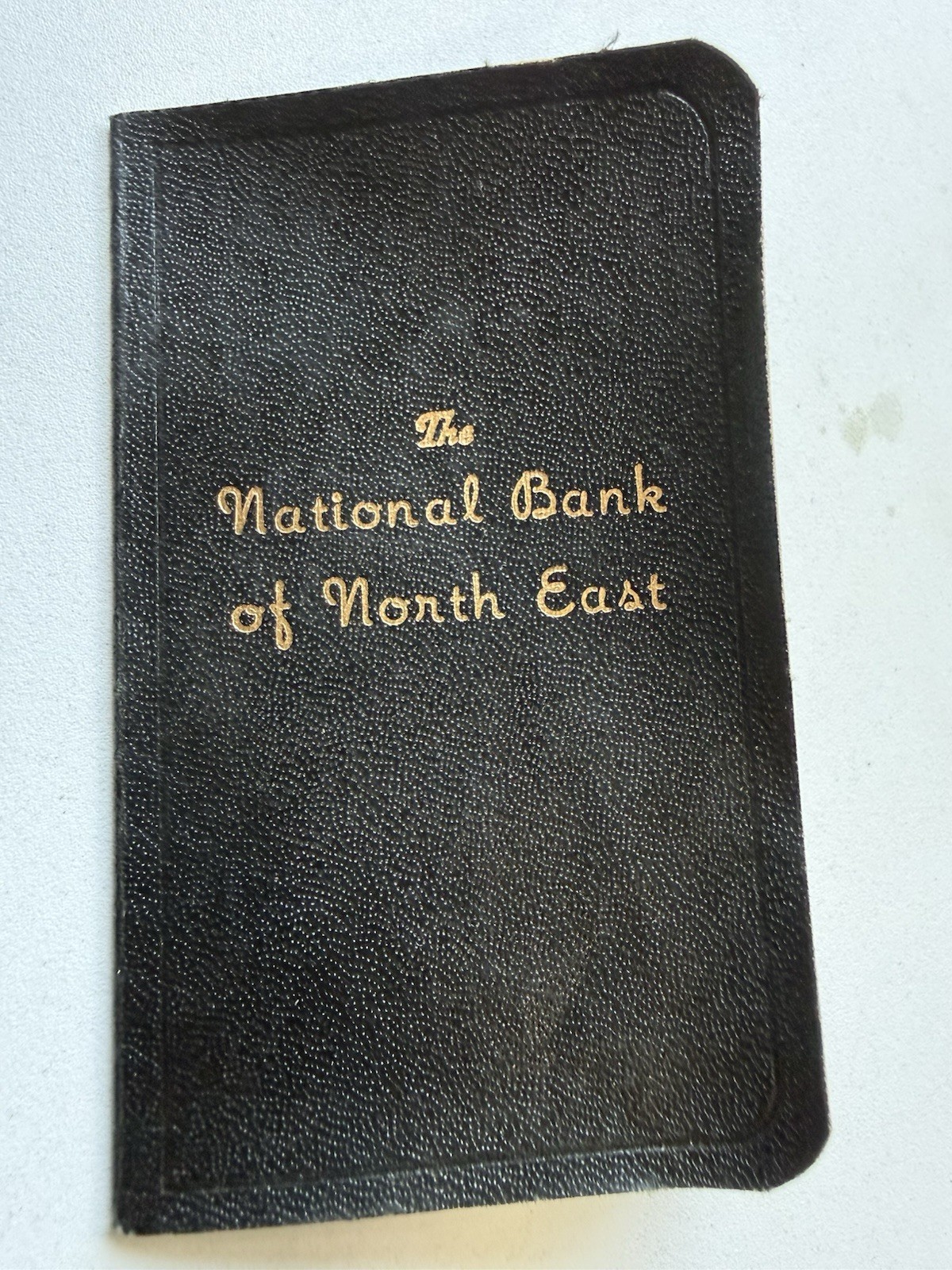 Vintage 1950s National Bank of North East PA Checking Account Record Book
