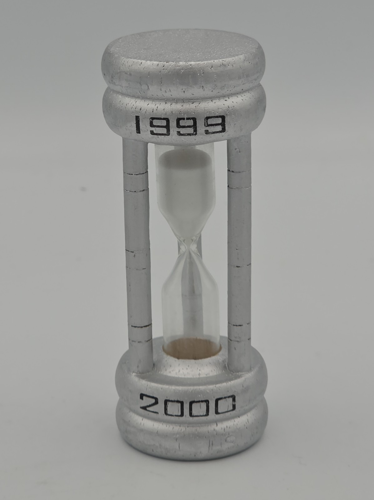 Vintage COUNTDOWN Sand Timer  SANTA Millennium 2000 Kurt Adler KSA Collectibles 