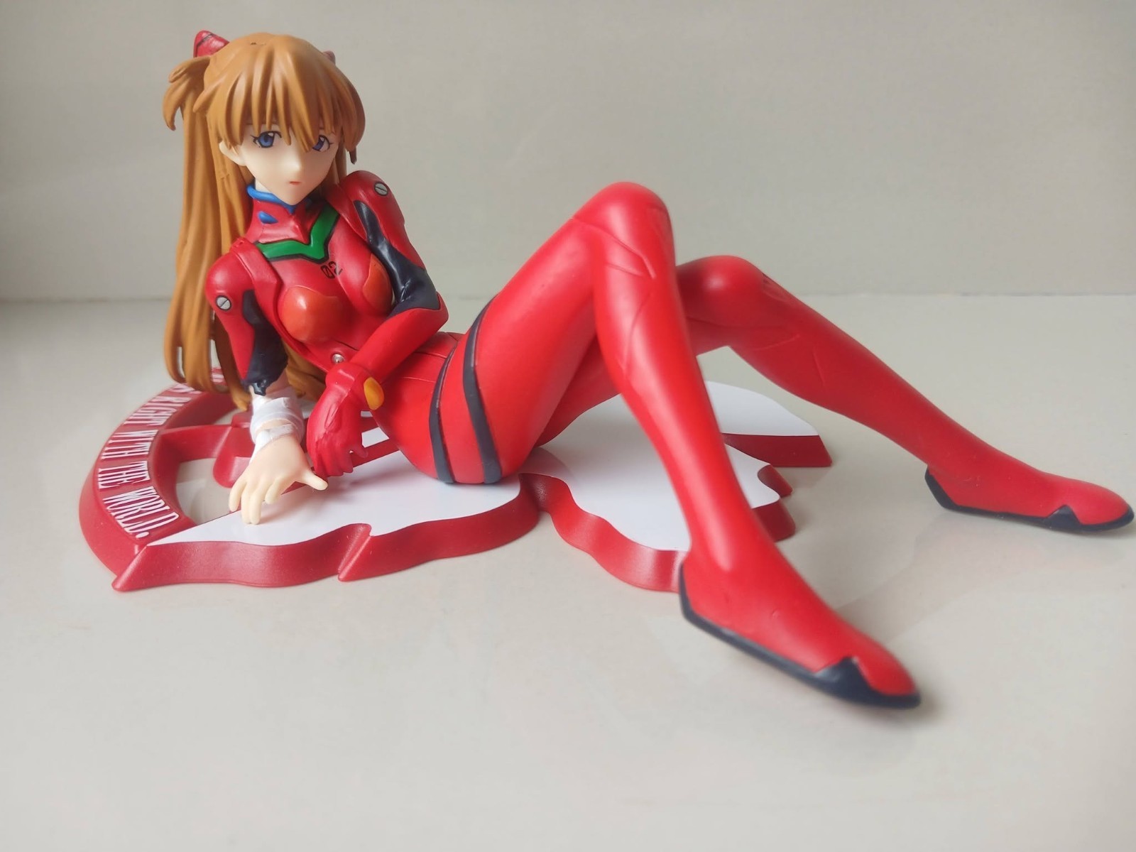 Evangelion Asuka Langley EX Figure Model Flash a Smile 2010 SEGA 