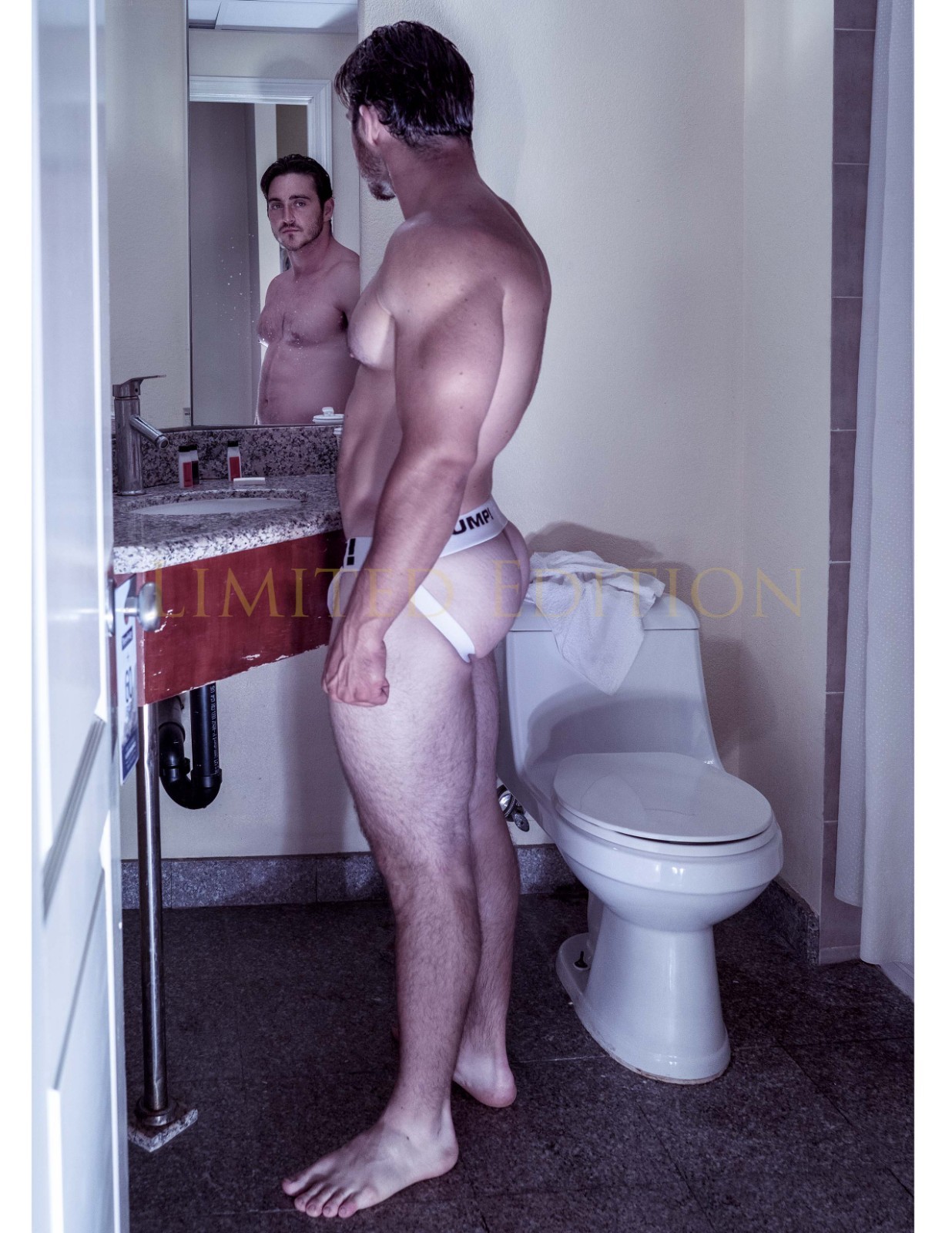 Handsome Male Nude Physique Gay Men Limited Edition Photo 8.5x11 5.20 8.26