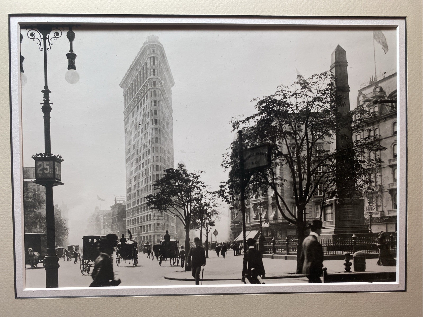 Antique B&W Photographic Print 9.5” x 13.5” Framed 18.5” x 22.5” Early 20th Cent