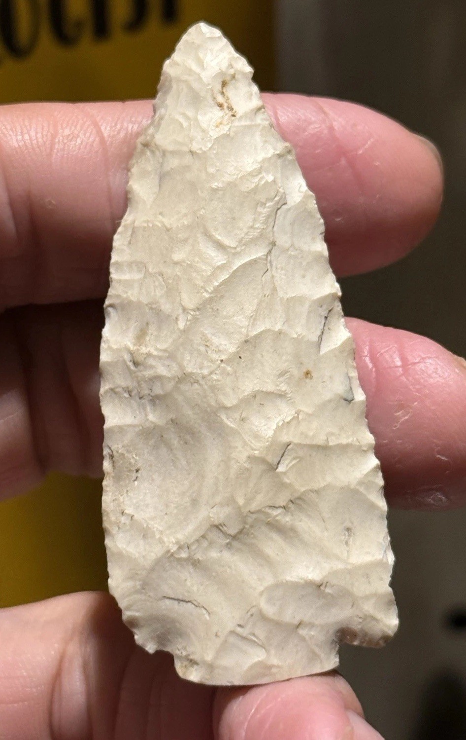 Killer Snapped Base Hardin 2 5/8 In Fulton Co Illinois Arrowhead Burlington