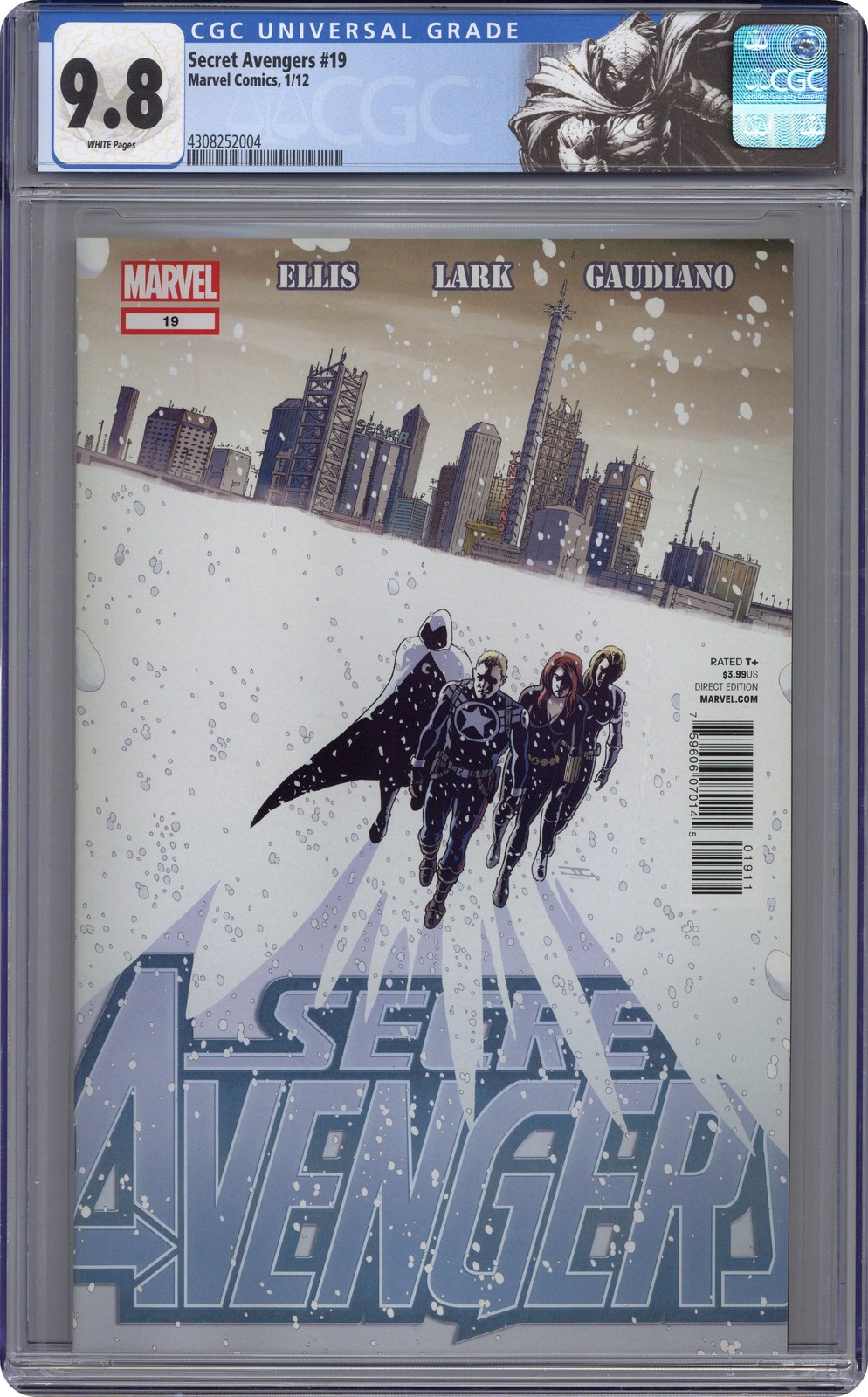 Secret Avengers 19A CGC 9.8 2012 4308252004
