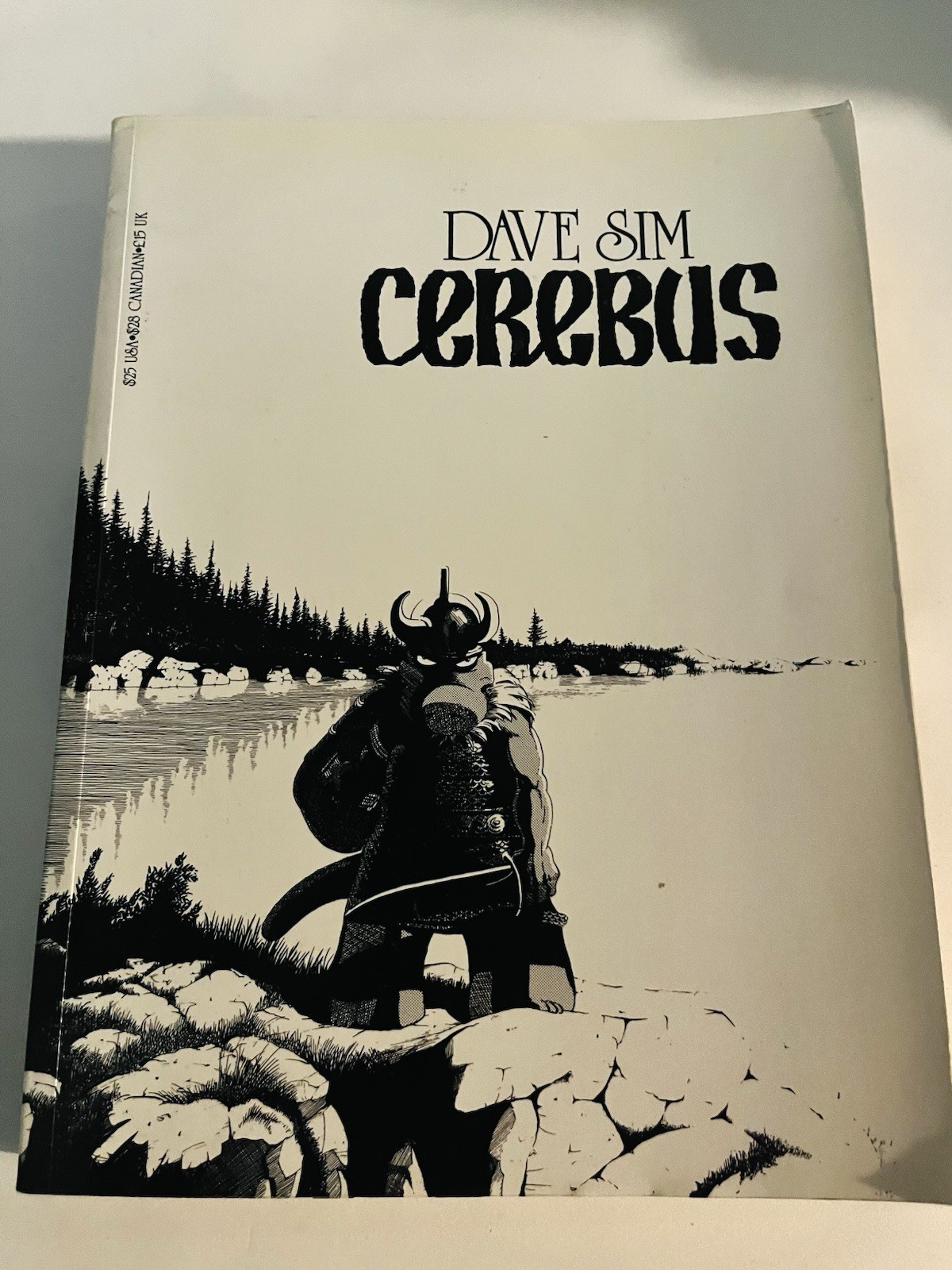 Dave Sim Cerebus Book One TPB Reprint Issues 1-25 Aardvark-Vanaheim 1987