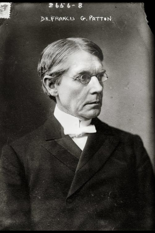 Dr. Francis Landey Patton,1843-1932,President of Princeton University
