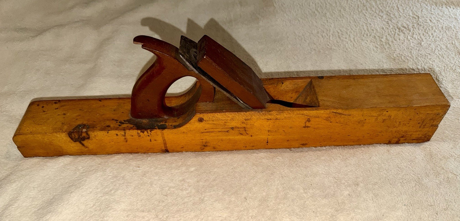 Antique 22” Razee Fore Plane Buck Brothers Warranted Cast Steel Iron, VG to EXC