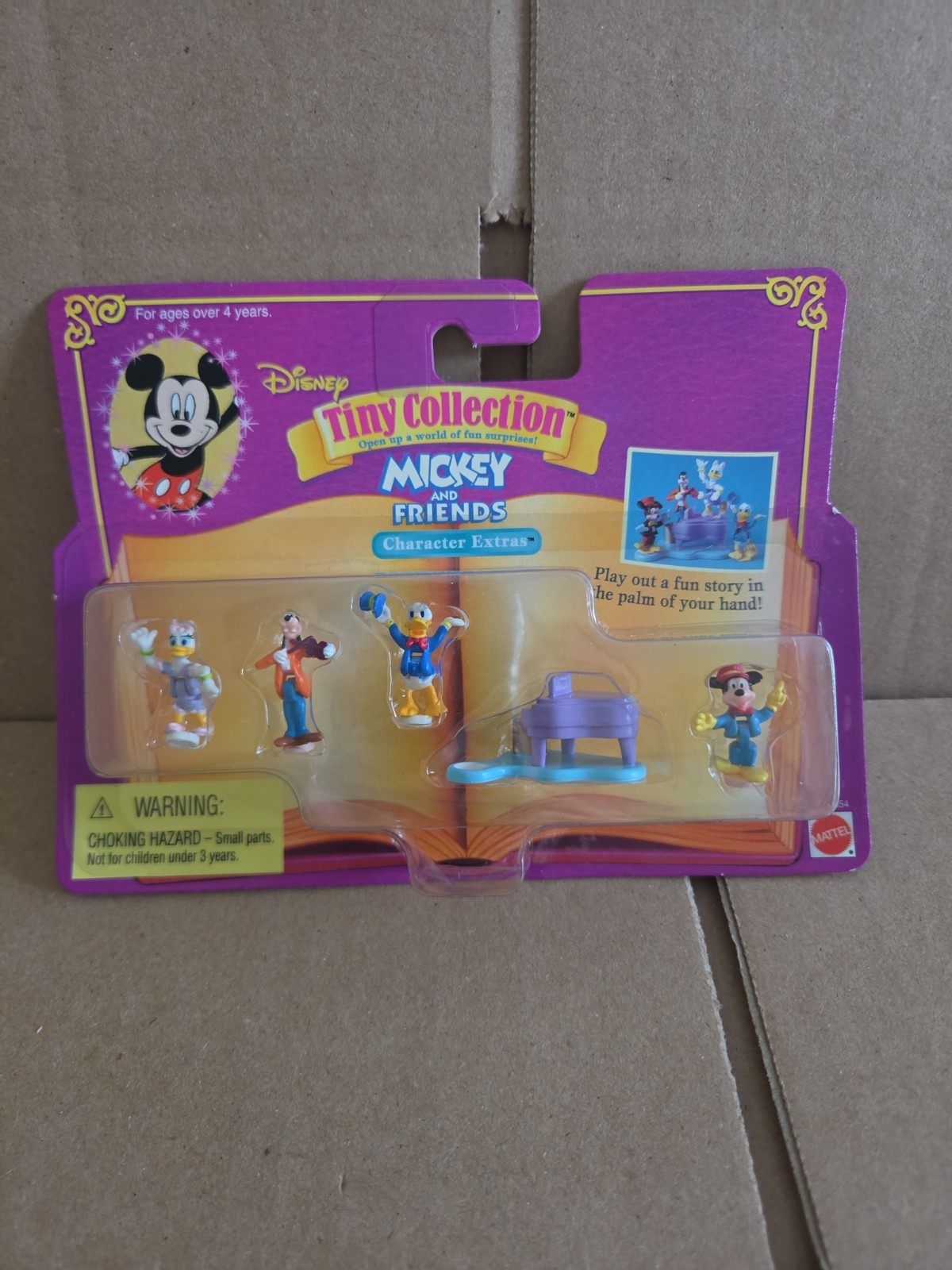 Disney Tiny Collection Mickey And Friends Character Extras Mattel NEW