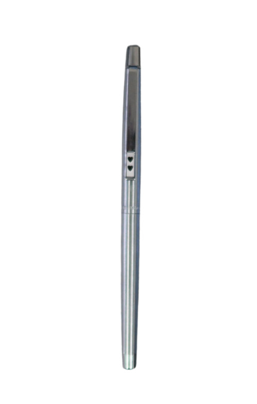 Papermate Chrome Fountain Pen  Medium Pt Made In Germany From 8O'S New In Box *