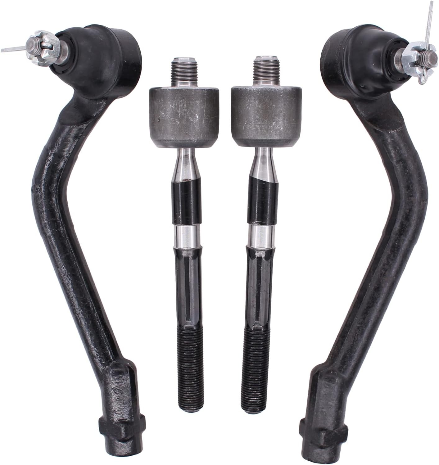 NewYall Front Inner and Outer Left Right Suspension Tie Rod Ends for Hyundai NEW