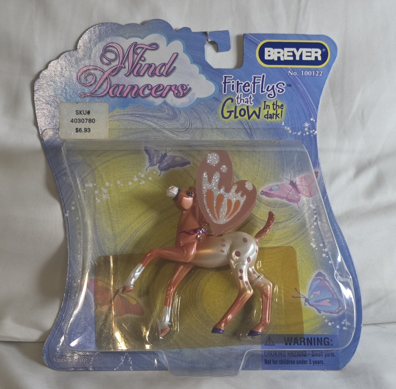 Retired Vintage Breyer Wind Dancers FireFlys Rabiah Glow-in-the-Dark Horse