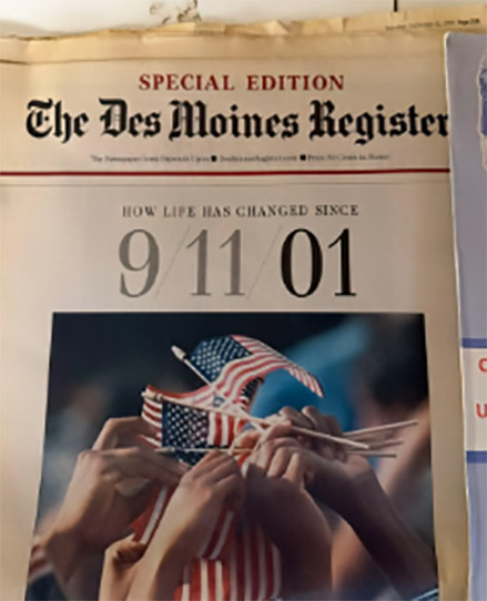 Original 9/11 Newspaper & Magazine Lot
