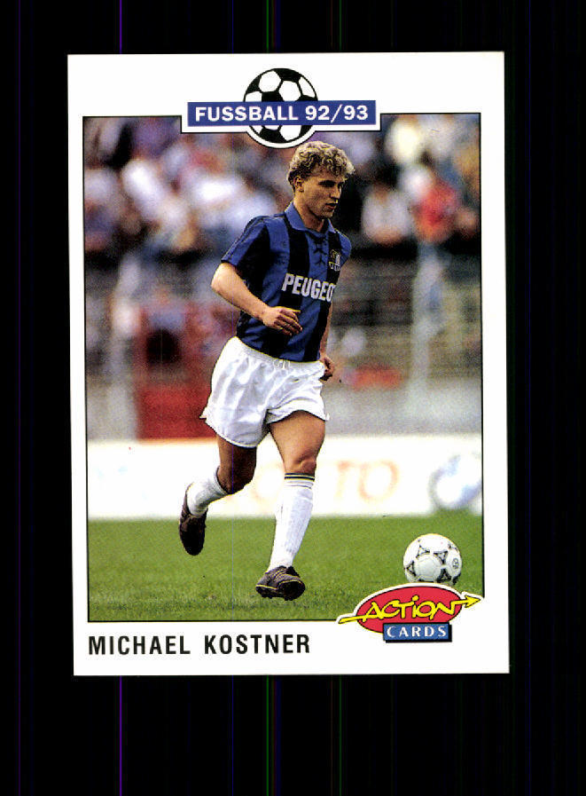 Michael Kostner 1 FC Saarbrücken Panini Action Card 1992-93 + A 183123