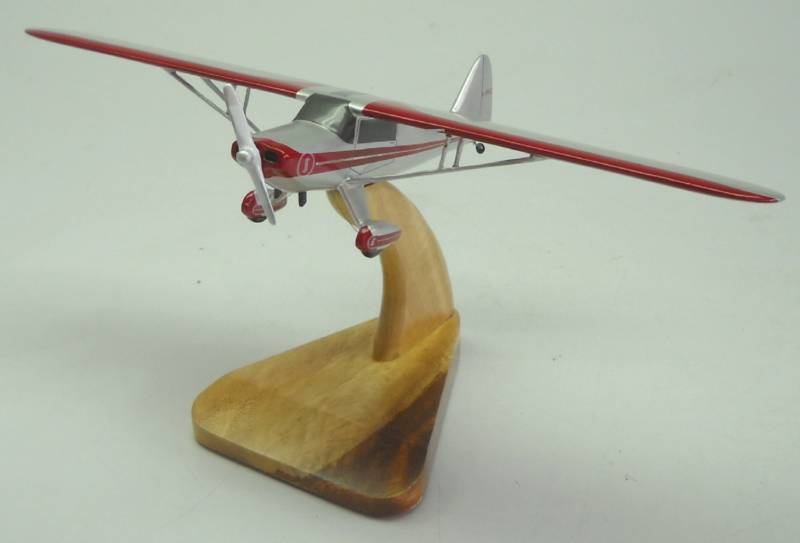 Luscombe 8 A Mono Aircraft Luscombe-8 Airplane Mahogany Wood Model Large