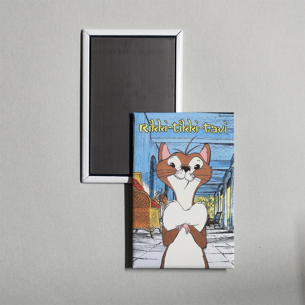 Rikki-Tikki-Tavi Mini Movie Poster Fridge Locker Magnet