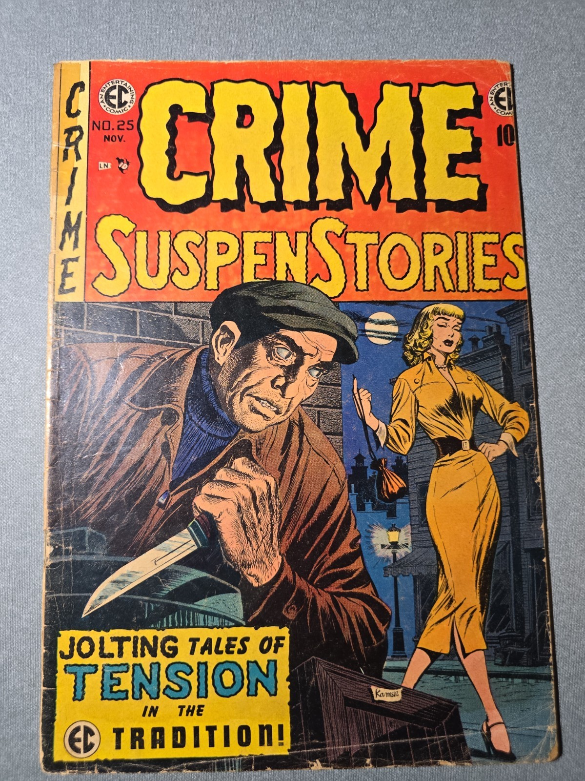 Crime Suspenstories #25 Low Grade TRIMMED