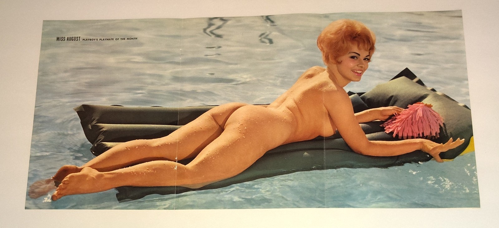 Vintage 1961 Glamour Pinup Photo Art Pop Art Magazine Production Layout Set...