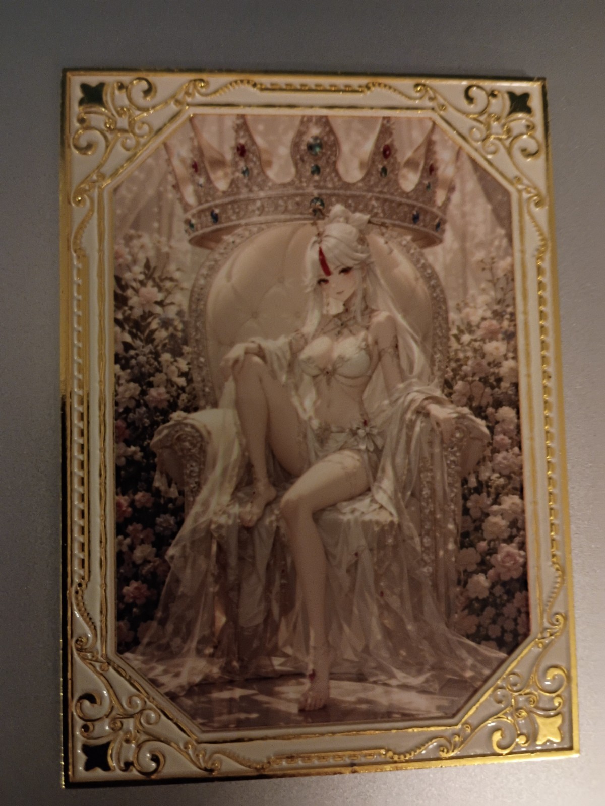goddess story peach 2 gold metal card 