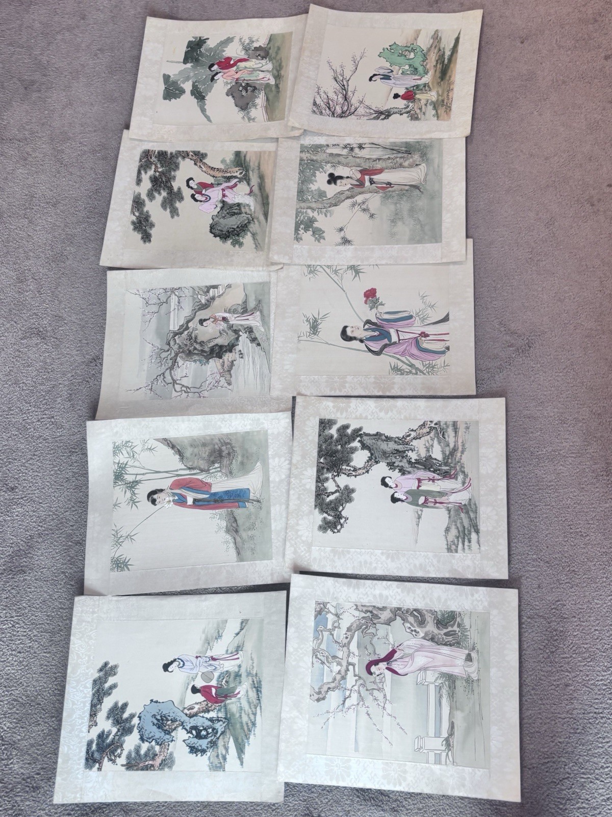 Vintage art Prints Set Of 10