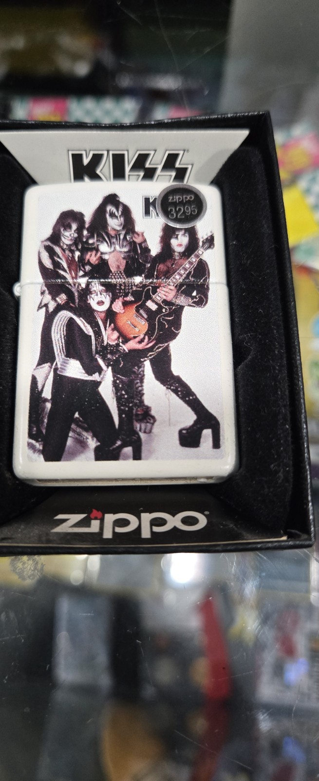 Zippo Lighter 49017 KISS BAND NEW 