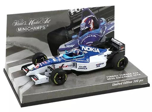 Minichamps 1/43 Tyrrell 023 F1 Ukyo Katayama 1995 Japan GP Model Car