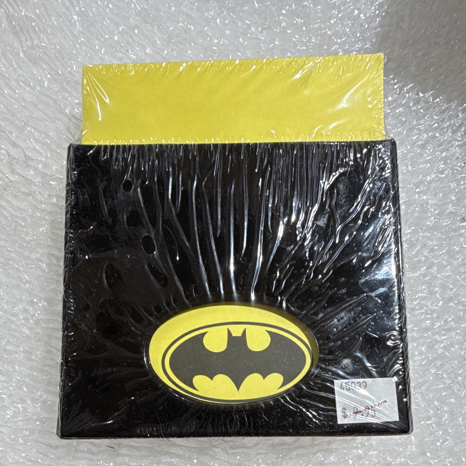 Batman Symbol Stationary Holder Vintage Unused