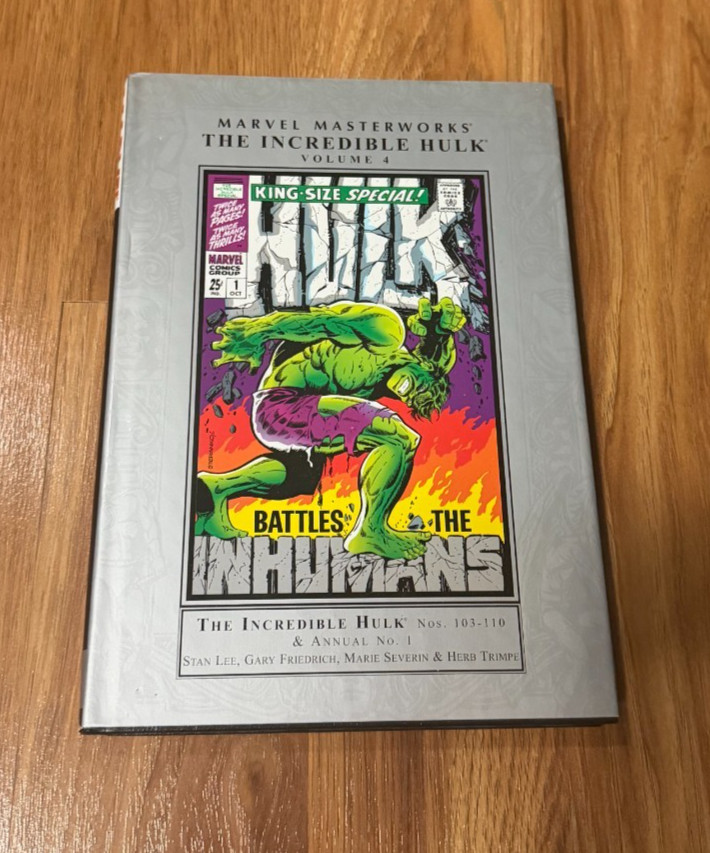Marvel Masterworks: The Incredible Hulk Vol. 4 RARE OOP HC Marvel Lee Trimpe
