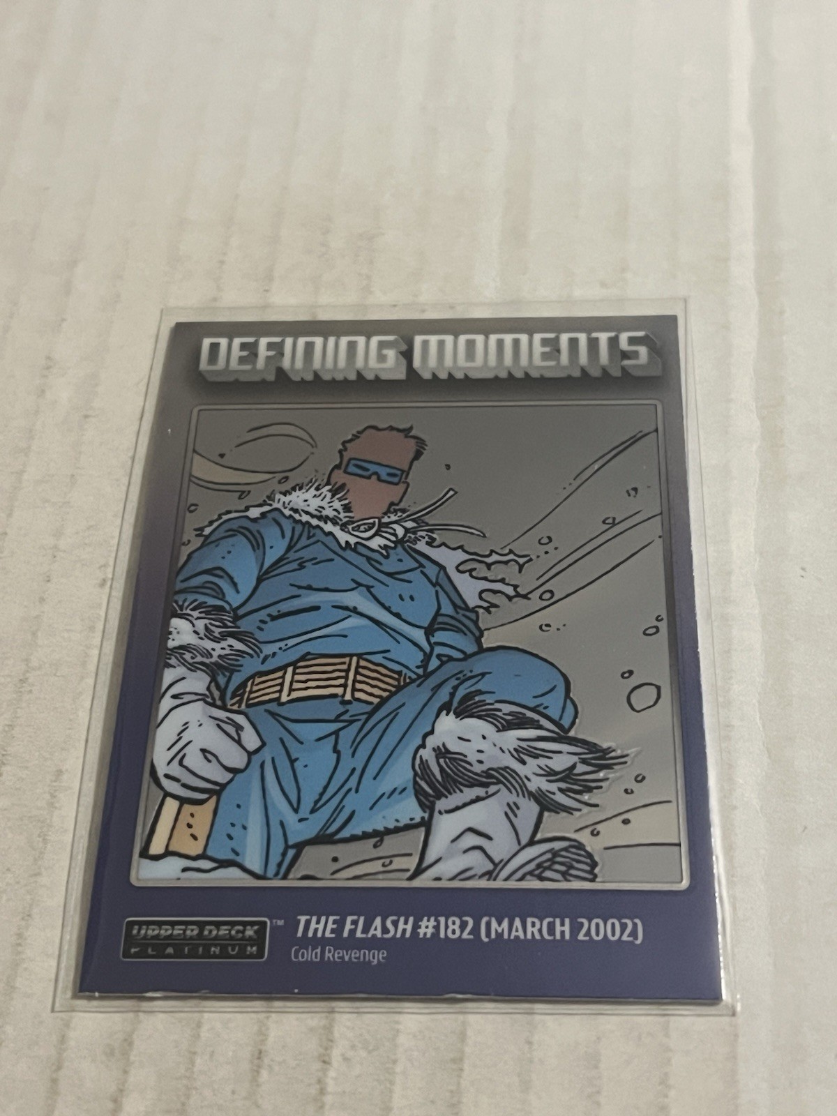 2026 Upper Deck Platinum DC The Flash #182 Defining Moments #DM-21