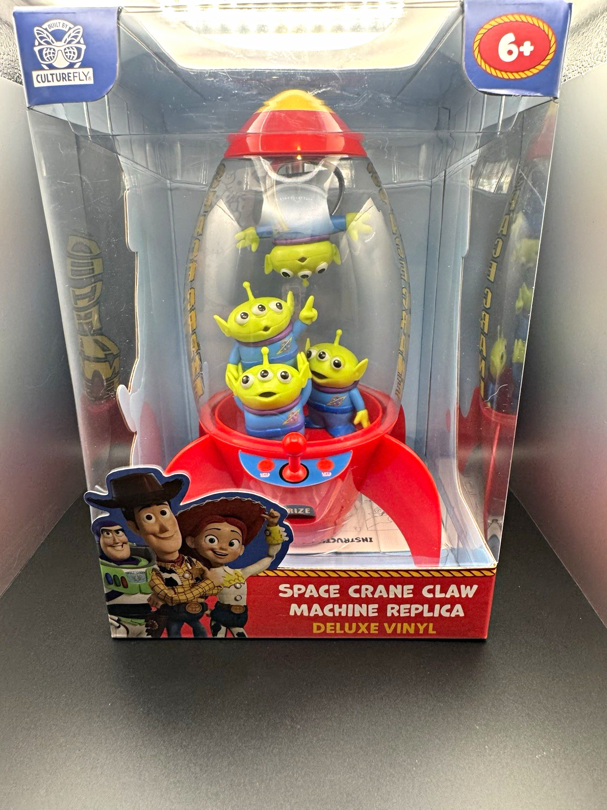CultureFly Disney Pixar Toy Story Space Crane Claw Machine Replica