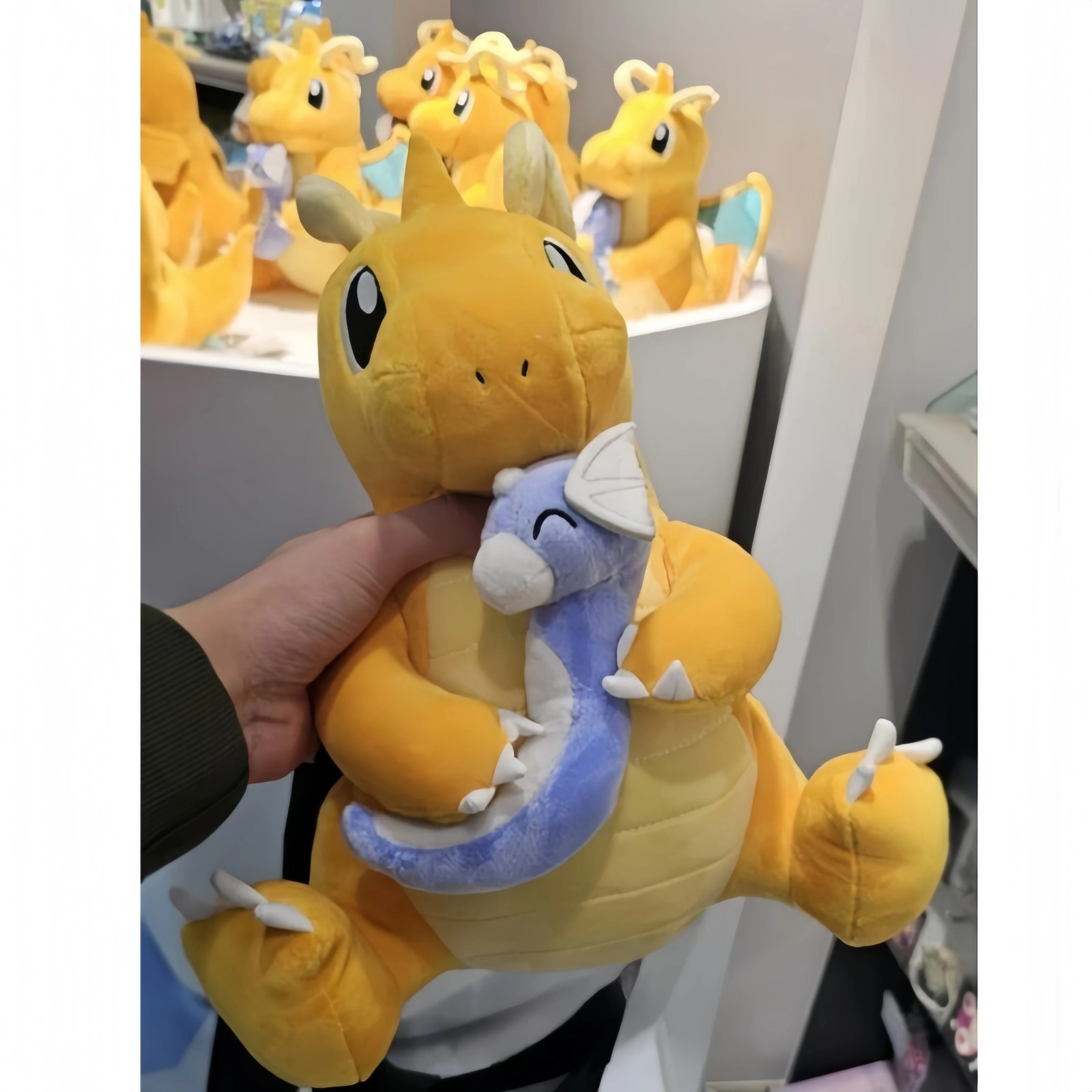Dragonite and Dratini Plush Doll