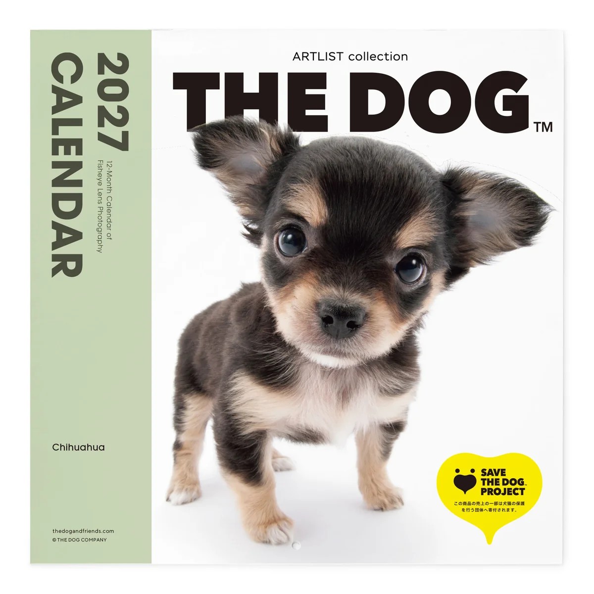 2027 The Dog Calendar Chihuahua