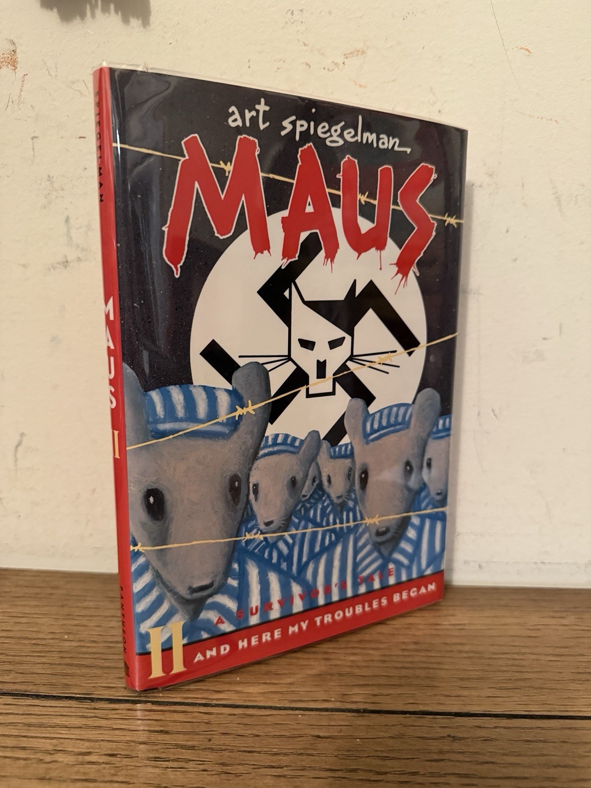 Maus II, Art Spiegelman (1991), Hardcover, TRUE First Edition, SIGNED & SKETCHED