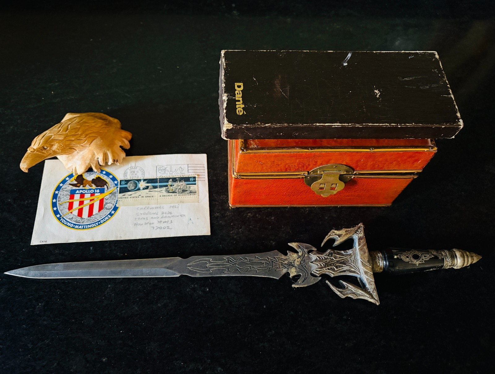 Vintage Estate Find Mystery Box Lot Gillette Slim Razor Kit Rae Silver Dime MORE