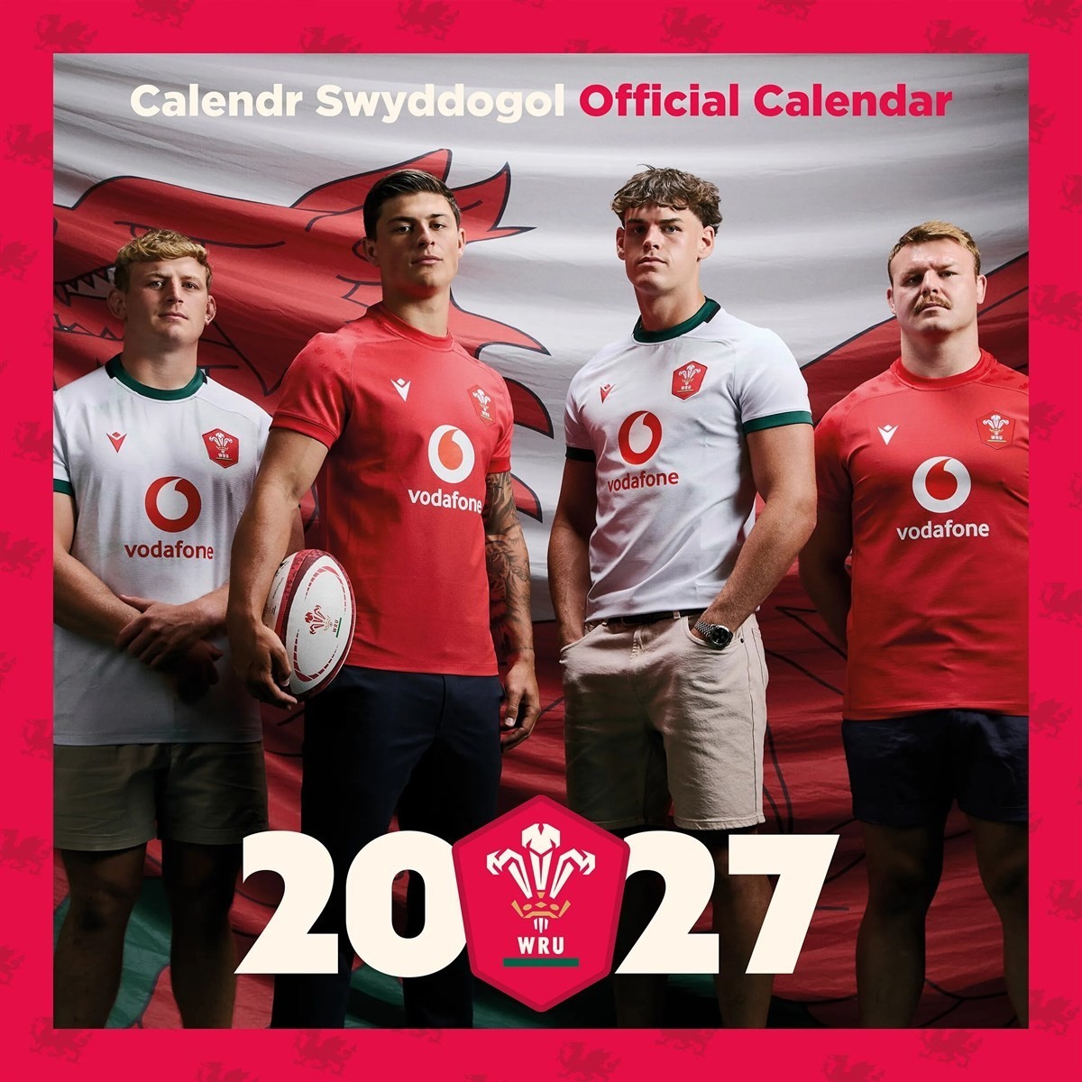Welsh Rugby Union Calendar 2027 Rugby Wall Calendar