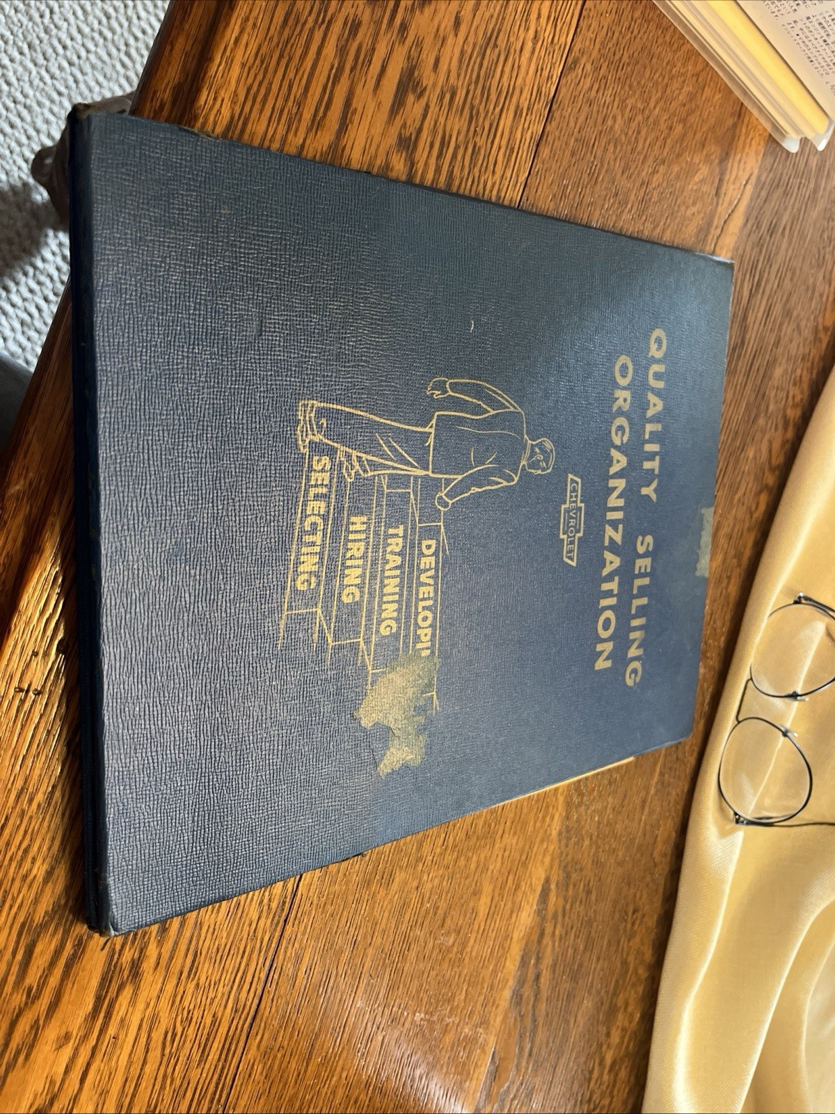 Vintage 1949 GM General Motors Chevrolet Quality Selling Organization Training