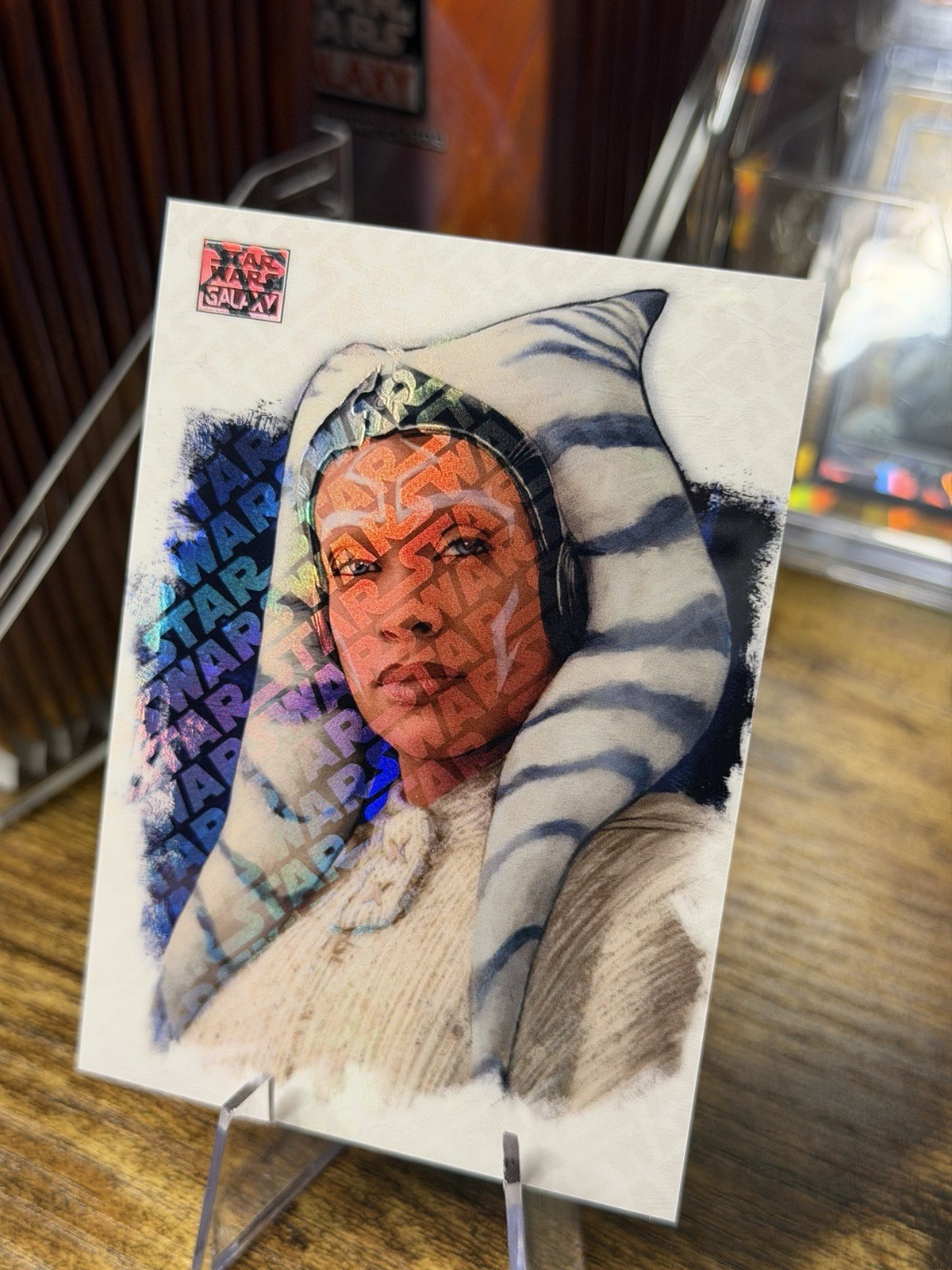 The Wanderer Ahsoka /77 Logofractor - 2025 Topps Star Wars Galaxy Chrome #38